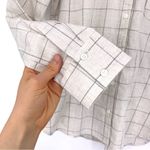 NOT MONDAY Kennedy Windowpane Shirt Light Grey XS Photo 3