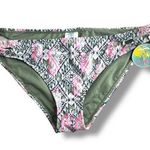 Island Soul NWT Hipster Floral Bikini Bottoms Extra Large Photo 0