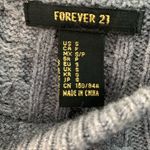Forever 21  Gray Knit long sleeve Sweater Photo 3