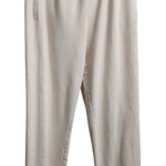 Fabletics Cream Cotton Blend Jogger Pants with Zip Pocket Athleisure Comfort XL Photo 0