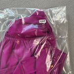 S. DEER Crop Top Womens M Magenta Off Shoulder Puff Sleeve Tie Waist Elastic NWT Purple Size M Photo 6