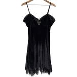 Vamp Goth Lace Velvet Bustier Dress Sleeveless Size XL Photo 1