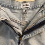 Pistola  Faded Blue Ripped Jean Shorts Photo 5
