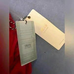 Iris  Red Shorts Romper Photo 5