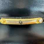 Christian Dior Dior Vintage Trotter Logo Leather Shoulder Bag Black Photo 2