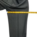 Atelier Urban Outfitters Women's Dress Pants Size 6 Gray Flat Front Straight Leg Black Photo 7