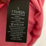 Kate Spade : Watermelon Pink Water Resistant Anorak Jacket -Hood- Gold Tone Zip Photo 3