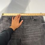 Old Navy Super Skinny Jeans Womens 14 Black High Rise Slim Pockets Frayed Hem Photo 7