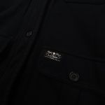 Ralph Lauren Lauren  Black Knit Jacket Military Utility Long Sleeve Women's Large Photo 2