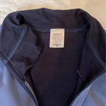 Patagonia Womens  Quarter Zip Blue Sweatshirt M Photo 3