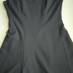 CAbi Women's Black Ponte Performance Fit and Flare Sleeveless Dress Small #3649 Photo 9