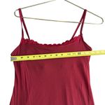 Cosabella L Semi Sheer Lingerie Slip Dress Wine Red Lace Trim Italian Sleepwear Photo 7