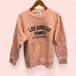 Delta Vintage chunky made in USA sweatshirt Los Angeles California crew neck Photo 1