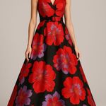 Aidan Mattox  by Adrianna Papell Printed Jacquard Ballgown Photo 0
