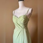 Azazie  | Sage Green Cocktail Gown Sz XS Photo 6