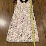 Karl Lagerfeld  sleeveless floral lace embroidered collar pink mini dress 2 Photo 2