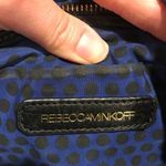 Rebecca Minkoff  Black & Gold Shoulder & Crossbody Leather Bag Photo 12