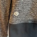 Lululemon Runderful 1/2 zip Black Heathered Slim Fit Running Jacket Photo 10