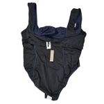 J.Crew J. Crew Ruched squareneck one-piece in Navy Plus 24 NWT Photo 3