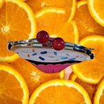 Cute Cake Crossbody‎ Bag, Mini Chain Mobile Phone Bag Pink Photo 2