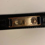 Brighton Leather Belt 90s Vintage Y2K, Black Leather Photo 12