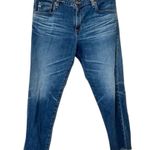 AG Adriano Goldschmied Ex Boyfriend Slim Jeans Womens Size 33 Blue Photo 1