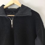 Lululemon Women’s Black Stand Out Sherpa 1/2 Zip Size 12 Photo 4