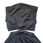 Steve Madden Amanda Black Cutout Twist Front Tiered Mini Dress XS Photo 7