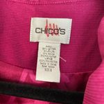 Chico's Chico’s Purple Button Front Lightweight Jacket Photo 5