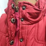 American Eagle  Outfitters Womens Puffer Vest Size S/P‎ Red Quilted Full Zip Photo 4