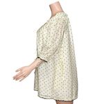 For Love & Lemons  Eden Velvet Hearts Mini Dress, Cream, XS Photo 7