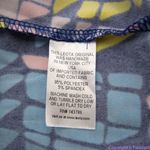 Leota NEW USA-made blue yellow dolman sleeve wrap dress, size 1L Photo 13