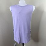 Lululemon Var-City Muscle Tank Heathered Lilac Lavender Light Purple Sz 8 Photo 5