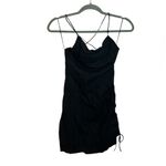 LIONESS Nwt  Playa Den Bossa Black Strappy Mini Dress Photo 1