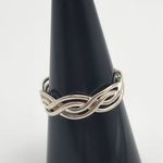 International Bullion Brokers Sterling Silver Interwoven Ring (9) Photo 3