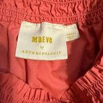 Maeve  Anthropologie Puff Sleeve Smocked Blouse XS Photo 3