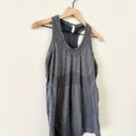 Athleta  Racer Back Athletic Tank Top in Charcoal Gray Size M Photo 1