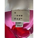 A New Day ‎ Size 17 R Pink Capri Pants Side Zip Skinny Ankle High Rise Fitted Hip Photo 10