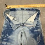J Jill Womens High Rise Cropped Jeans 8 Blue Tie Dye Cuffed Stretch Denim Photo 6