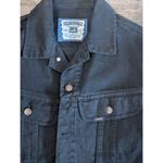 Lee Vintage Black Denim Jacket w/ Charlie Daniels Band Embroidery Photo 3