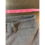 Talbots  High Waist Straight Pants Ankle Length Womens Size 6P Gray Career Church Photo 8