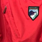 Obermeyer  St Anton Red Pullover Lightweight Ski Jacket Hood‎ Size 12 Photo 7
