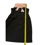 Nine & Co. Women Size 10 Bodycon Dress Black Pink Ribbon Bow 7-360 Photo 6