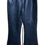 American Eagle  Stretch Faux Leather High Waisted Flare Pants Size 14 Long Photo 0