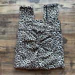 Zyia Active Womens Scrunchy High Rise Leopard Ruched Back Leggings Size 6 Photo 7