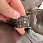 Vintage Y2K Bass Women’s Fisherman Leather Sandal Slides Size 7 Brown Photo 8