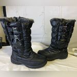Totes Black Winter Boots with Faux Fur Trim Size undefined Photo 2