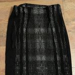 Diane Von Furstenberg  Woman's Black Wool Blend Pencil Skirt Size 4 Photo 1