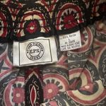 Evan Picone Vintage  Sport nautical red high waist straight leg pants, size large Photo 4