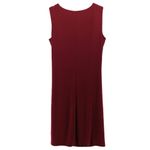 Ann Taylor NEW  Wine Red Mini Dress Careerwear Office Siren Chic Capsule Size 8 Photo 4